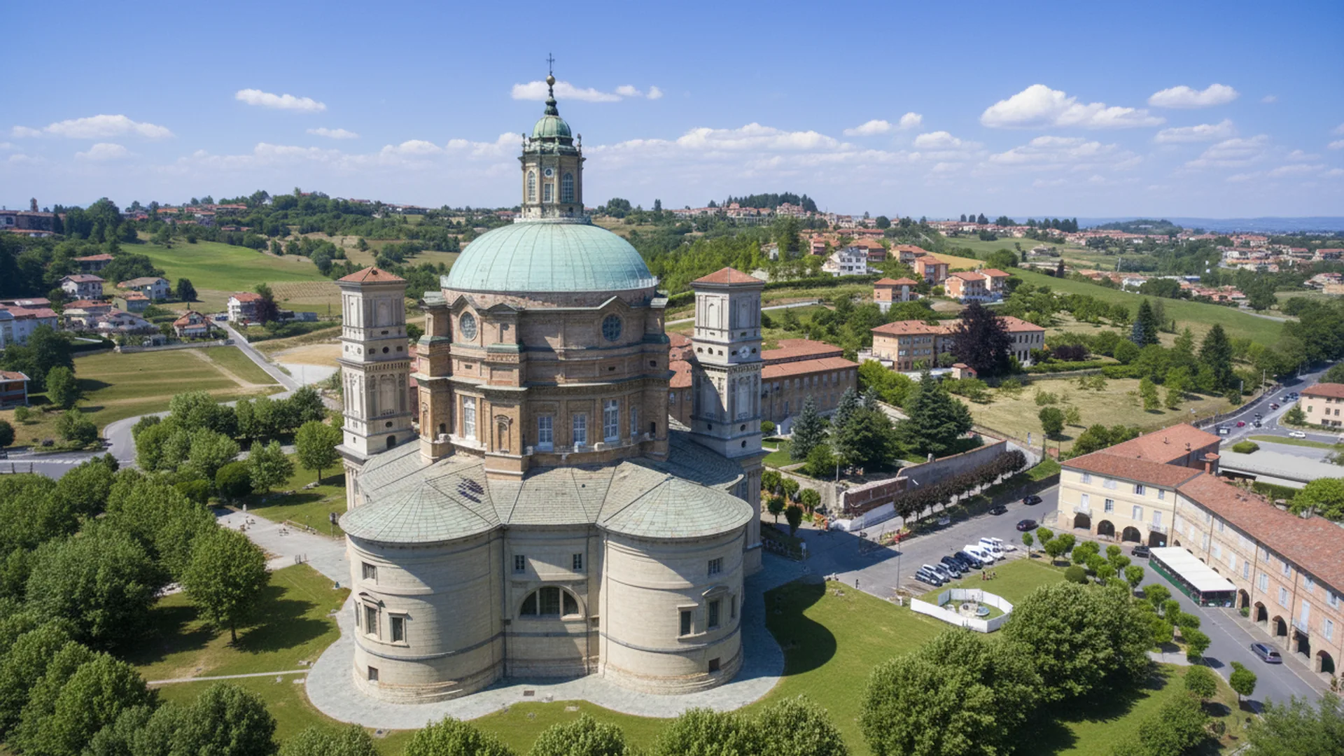 Piazza Santuario di Vicoforte — Mondovì (Piemonte)